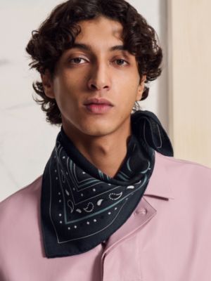 Carré 65 Grrrrr&nbsp;! Bandana, Vue: Vue portée, worn, vue 3 sur 4