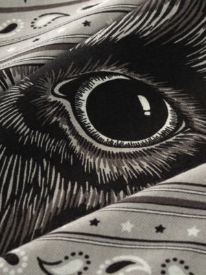 Carré 65 Grrrrr&nbsp;! Bandana, Vue: Vue détaillée, detail, vue 3 sur 3