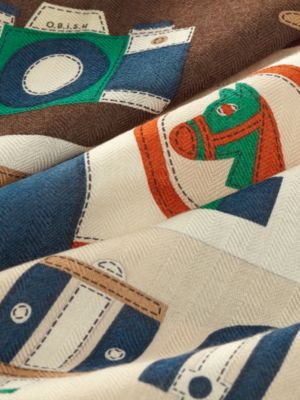 Tuch 65 Jeu de Piste, Ansicht: Detailansicht, detail, Ansicht 3 von 3