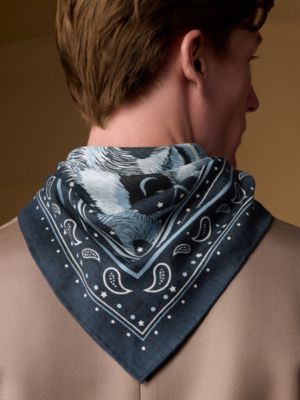 Carré 65 Awooooo ! Bandana, Vista: Ver artículo puesto, worn, vista 3 de 4