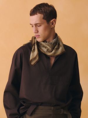Carré 65 Neo Brandebourgs Bandana Frange, Vue: Vue portée, worn, vue 3 sur 7