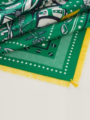 Tuch 65 Neo Brandebourgs Bandana Frange, Ansicht: Detailansicht, detail, Ansicht 5 von 5