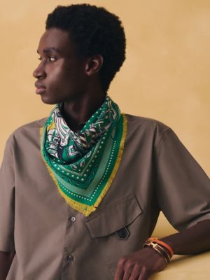 Tuch 65 Neo Brandebourgs Bandana Frange, Ansicht: Getragene Ansicht, worn, Ansicht 4 von 5