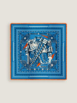 azur/blanc/mandarine