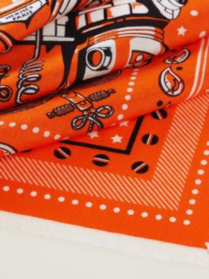 Carré 65 Neo Brandebourgs Bandana Frange, Vue: Vue détaillée, detail, vue 5 sur 5