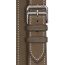 Cape Cod Large model 37&nbsp;mm Double Tour Watch Strap, short, étoupe, no stock