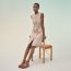 Gilet "Cliquetis" dress, beige argile, no stock