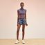 "Tatersales" beach shorts, bleu marin, no stock
