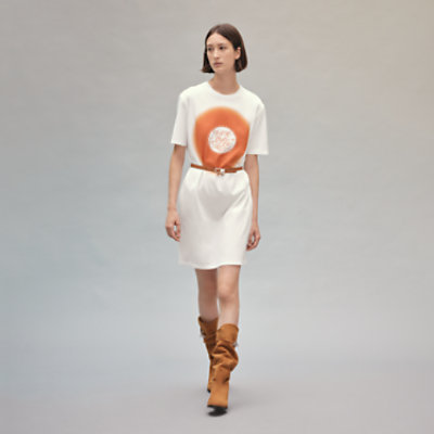 ジップアップ・ドレス 《グラン・トゥラララ》プリント | Hermès 