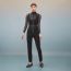 Jumpsuit, noir, no stock