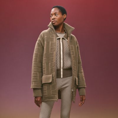 のぼり「リサイクル」 HERMES 高級 ジャケット ゴールドボタン コート