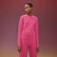 Long-sleeve sweater, rose flash, no stock