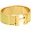 Clic Clac H bracelet, jaune citron