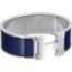 Clic Clac H bracelet, bleu indigo