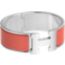Clic Clac H bracelet, rouge corail