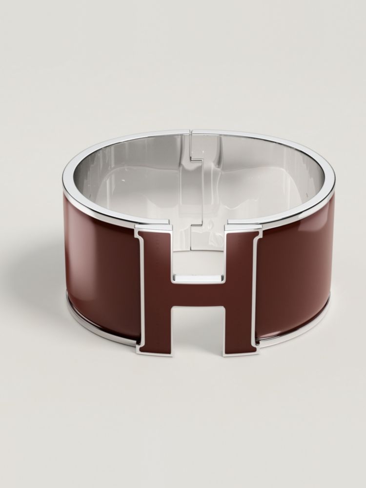 Clic H XL Midnight bracelet | Hermès USA