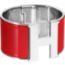 Bracelet Clic H XL, blanc/rouge vif