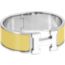 Clic Clac H bracelet, blanc/jaune citron