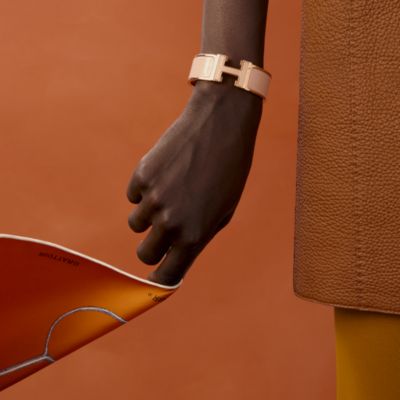 アクセサリー Hermes leather bangles HERMES Leather bangle Bracelet Bangle Gold Plated leather
