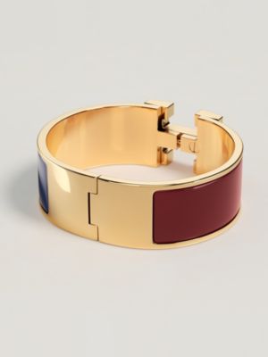 Clic Clac H Color Block bracelet, View: Back, back, view 4 of 4