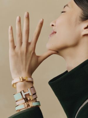 Clic Clac H Color Block bracelet, View: Worn, worn, view 3 of 4