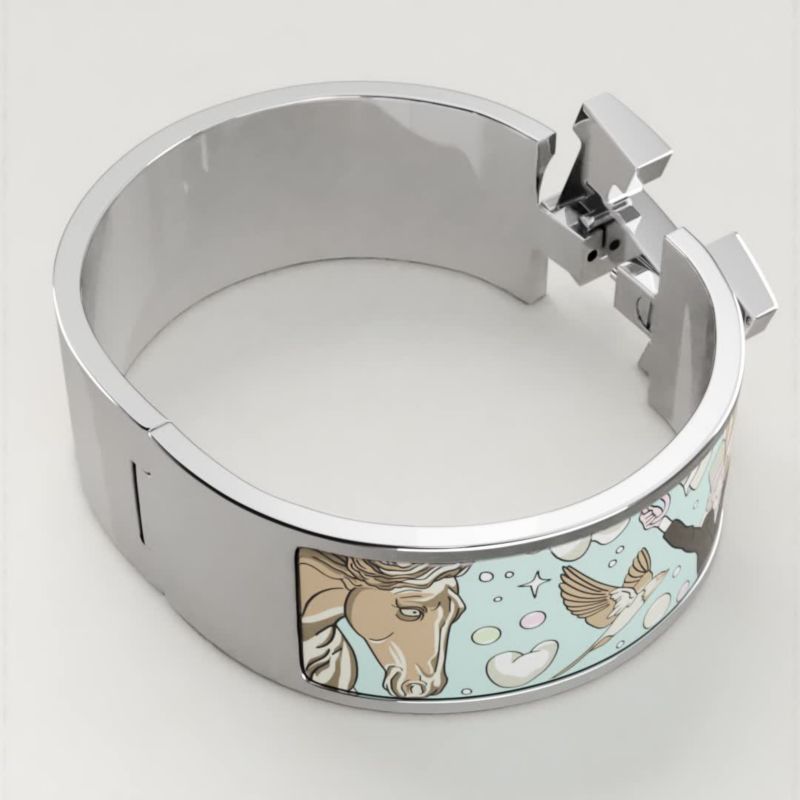 Clic Clac H Dans les Nuages bracelet | Hermès Canada