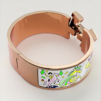 Clic Clac H l'Epopee d'Hermès bracelet, View: video, view 2 of 3