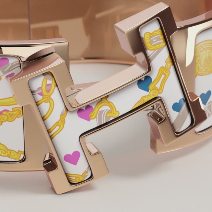 Limited Edition Rare NEW Hermes brides de gala Love Heart