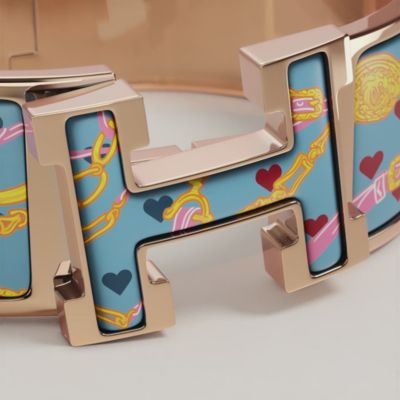 【HERMES】Clic Clac H ブーケ セリエ ブレスレット HERMES】Clic Clac H ブーケ セリエ ブレスレット エナメル