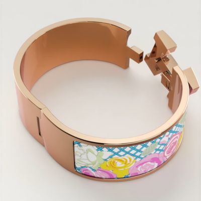 Clic Clac H Roseraie bracelet, View: video, view 2 of 3