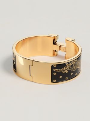 Clic Clac H Guepards bracelet, View: Back, back, view 4 of 4