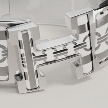 エナメルブレスレット 《クリック・クラックH/オナージュ・タータン