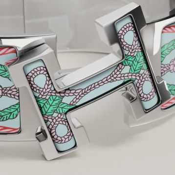 Clic Clac H Grand Apparat bracelet - Yellow | Hermès USA