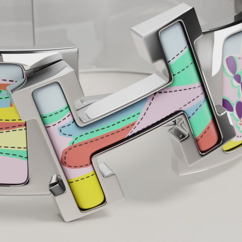 Clic Clac H Bottes Story bracelet - Yellow | Hermès Netherlands