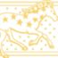 Clic Clac H Cheval de Coeur Bandana bracelet, orfèvre jaune or/blanc, We will notify you when this product is back in stock