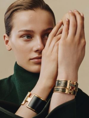 Clic Clac H Cheval de Coeur Bandana bracelet, View: Worn, worn, view 3 of 4