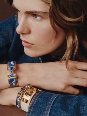 Clic Clac H Cheval de Coeur Bandana bracelet, View: Worn, worn, view 2 of 3