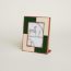 Pleiade en Casaque picture frame, medium model, vert anglais/craie
