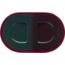 Delos change tray, aubergine/vert anglais