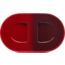 Delos change tray, framboise/rosso