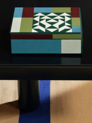 Facettes Lion watch box, View: front, front, view 2 of 5