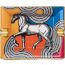 Cheval Cosmique ashtray, casaque