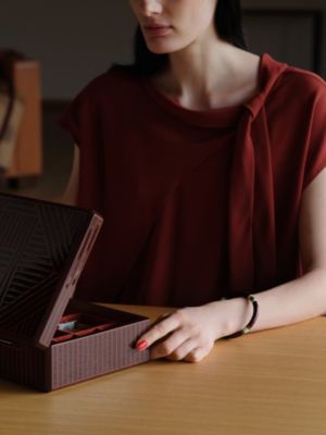 Box für Uhren mit Allzweckfächern Facettes H Ruban, Ansicht: Getragene Ansicht, worn, Ansicht 2 von 4