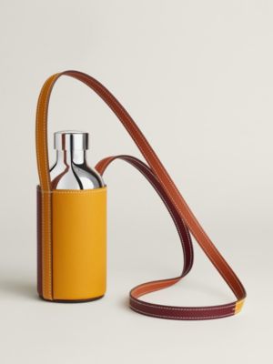 Flaneuse water bottle and shoulder strap