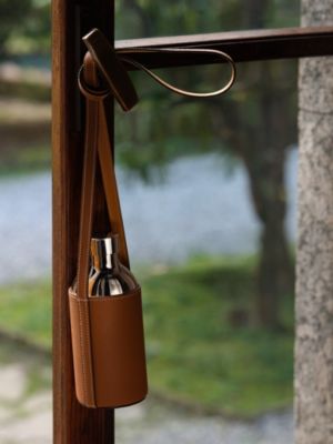 Flaneuse water bottle and shoulder strap, View: front, front, view 7 of 7