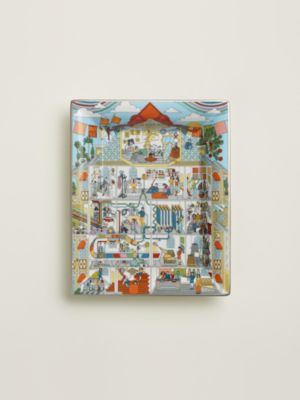 La Maison des Carres change tray