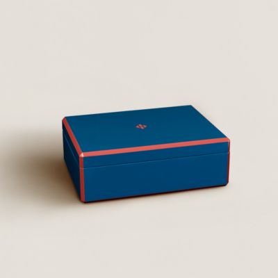 Shop HERMES Pleiade tissue box, small model (H311375M 04) by CrailIndy
