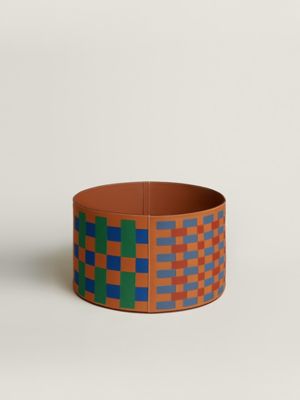 Rubans Casaque blanket basket, View: front, front, view 2 of 5