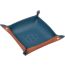 Mises et Relances Desk change tray, bleu régate/fauve, no stock
