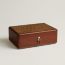 Casaque H en Dedale Lezard watch box, sésame
